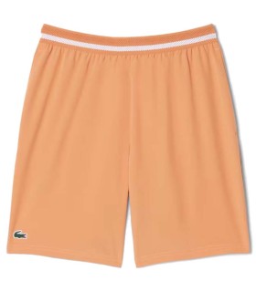 Kurze Lacoste Tennis x Novak Djokovic Orange 1