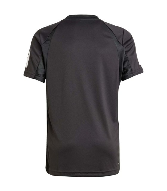 Camiseta Adidas Club 3-Rayas Junior Negra 2