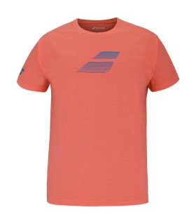 Babolat exercício grande bandeira t-shirt 1