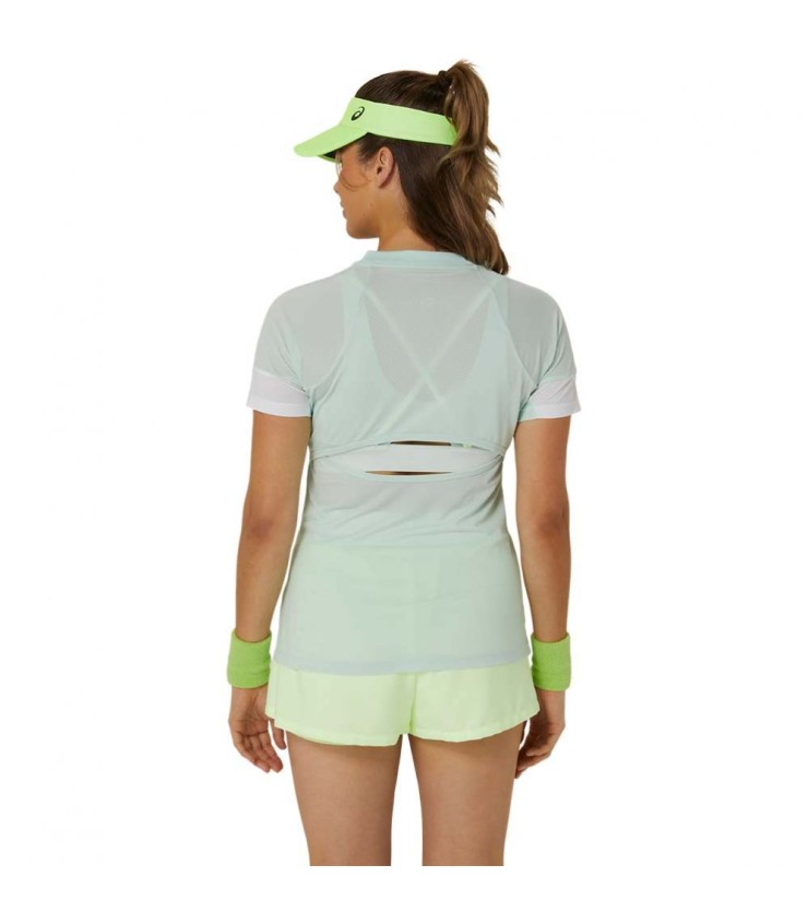 T-shirt Asics Game MC Femme Mint 2