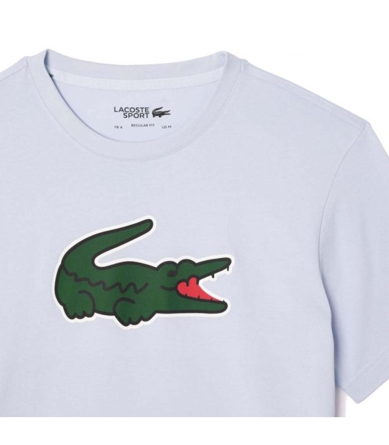 Shirt Lacoste Sport Bleu Clair 2