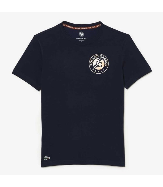 T-Shirt Lacoste Sport Roland Garros Bleu Marine 1