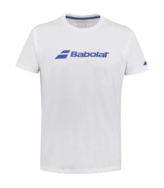 T-shirt Babolat Exercício Tee Blanc 1