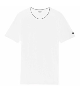 T-Shirt Wilson Team Nahtlose Crew Blanc 1