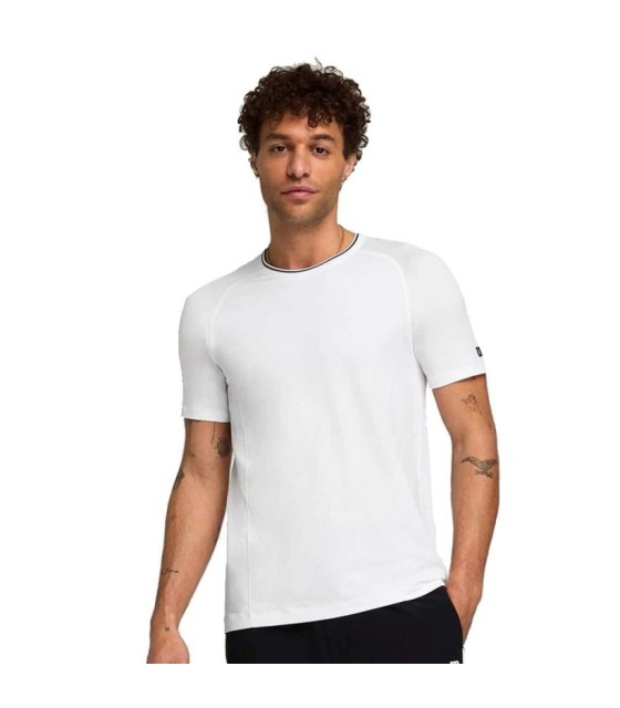 T-shirt Wilson Team Seamless Equipe Blanc 2