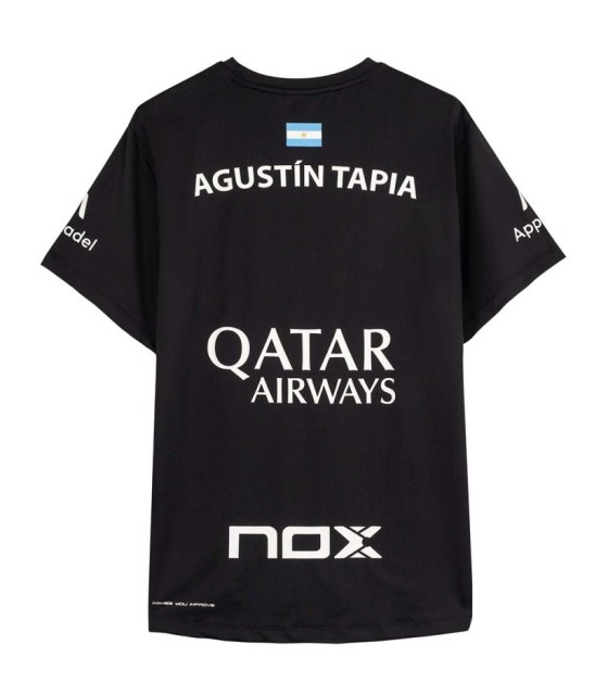 T-shirt Nox AT10 Agustín Tapia Noir 2