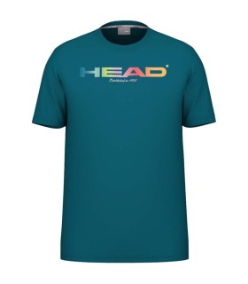 T-Shirt Head Rainbow Sarcelle 1