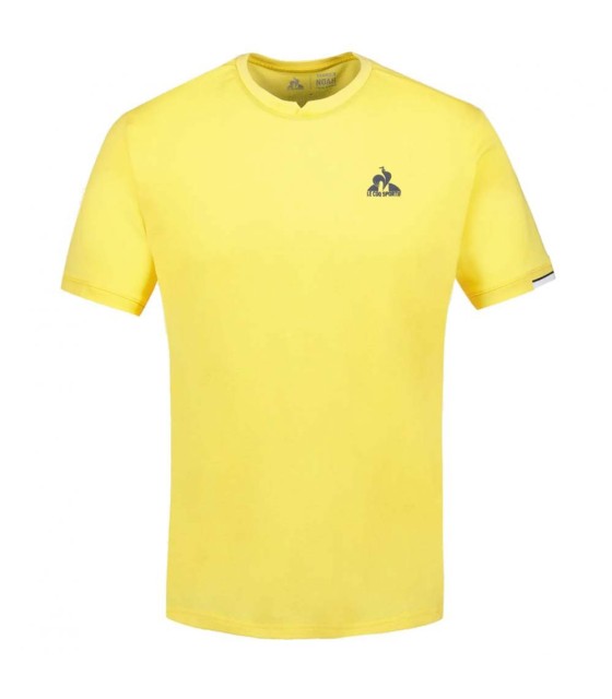 T-Shirt Le Coq Sportif Terre Battue 83 Jaune 1