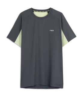 T-shirt nox pro cinza foncé / vert 1