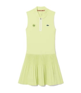 Robe Lacoste Tennis roland vert vert 1