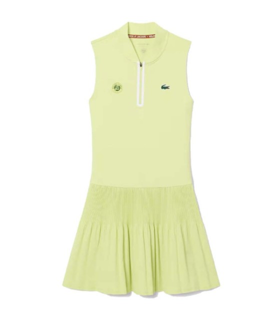 Robe Lacoste Tennis roland vert vert 1