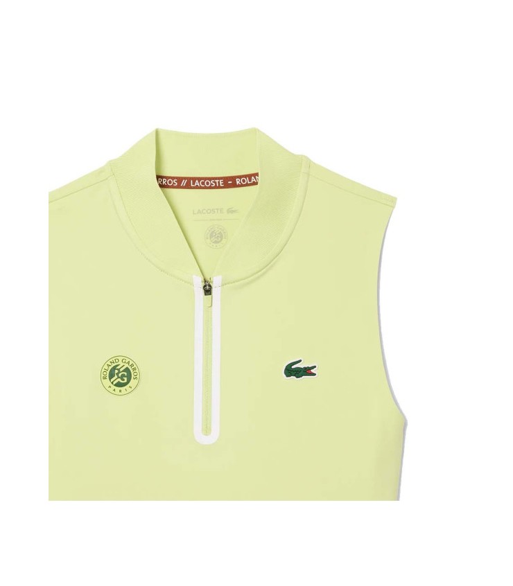 Robe Lacoste Tennis Roland Garros Green 2