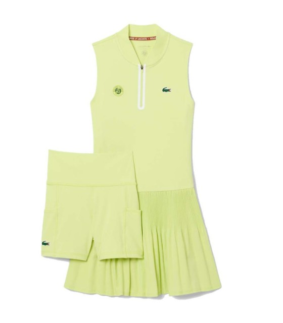 Dress Lacoste Tennis Roland Garros Green 3