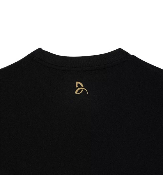 Lacoste Tennis Novak Djokovic Ultra Dry Black Print T-Shirt | Ipontennis