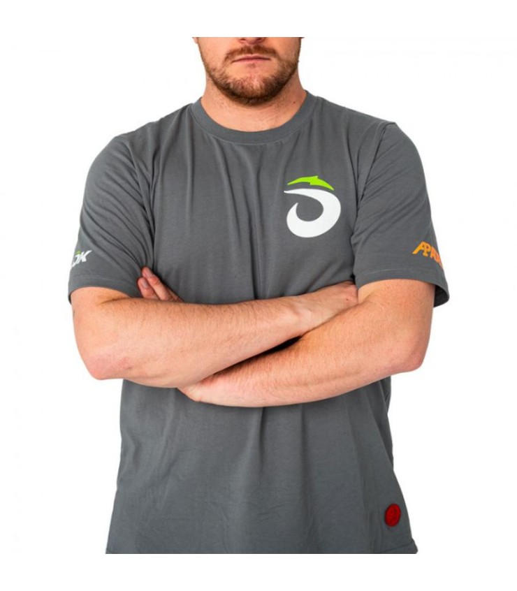 T-shirt Lok A1 Glacier gris Padel 3