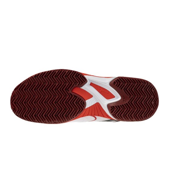Padel shoes Mizuno Wave Exceed Court Clay White Red 2