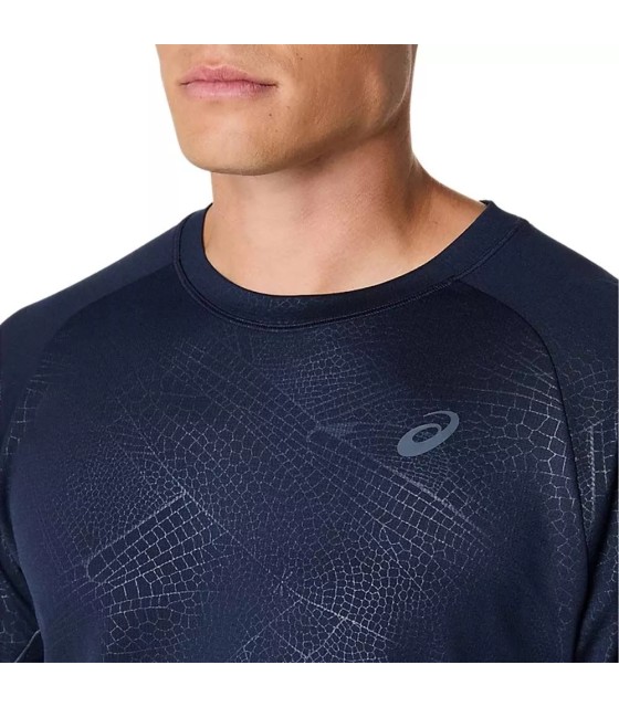 Camiseta Asics Game All Over azul medianoche 4