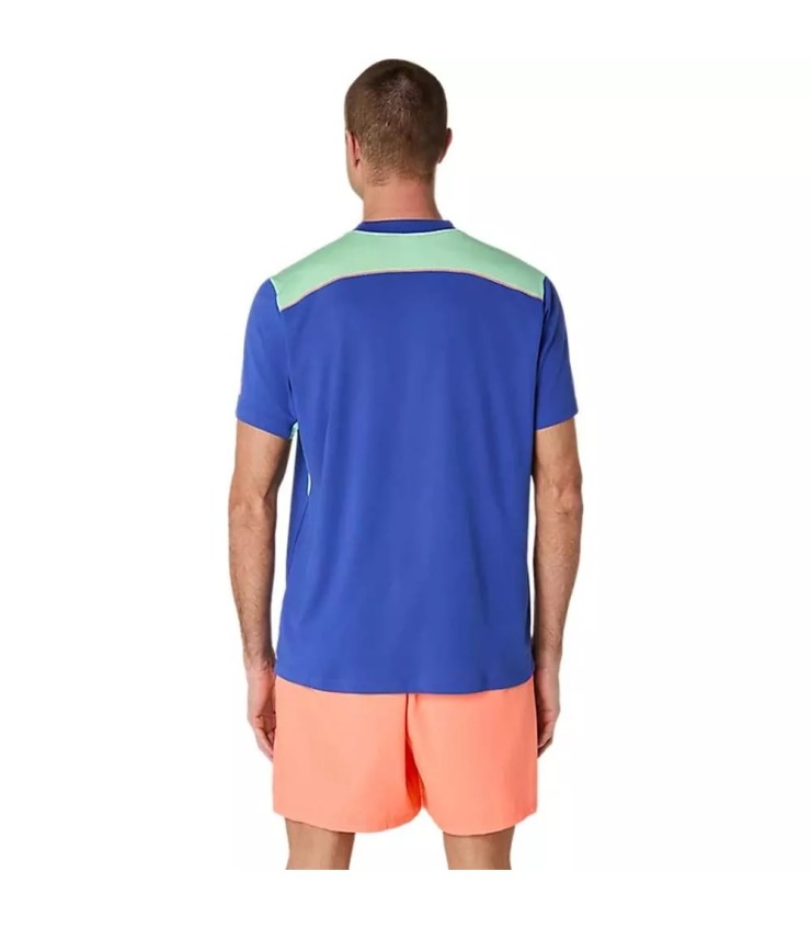 T-shirt ASICS PADEL COURT BLUE BLUE