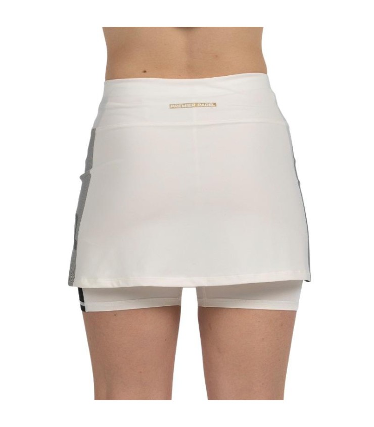 Falda Bullpadel Premier Padel Portoa Crudo 2