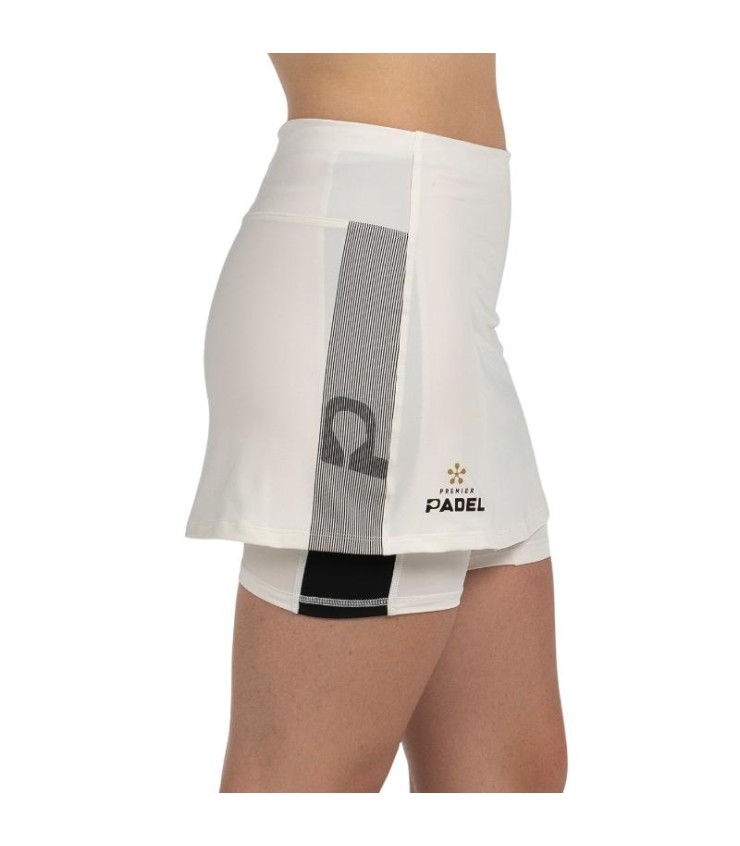 Falda Bullpadel Premier Padel Portoa Crudo 4