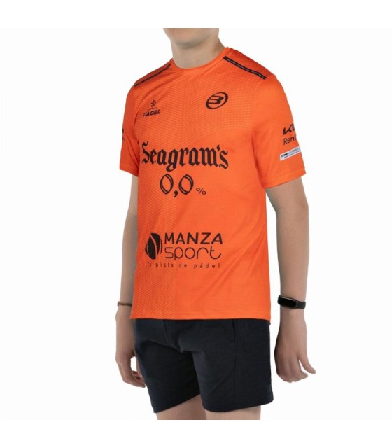 T-shirt Bullpadel Paquito Navarro Premier Padel Messia Clay Junior 4