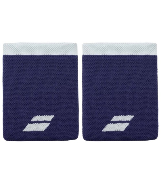 Babolat Logo Jumbo Wristband Navy Blue 1