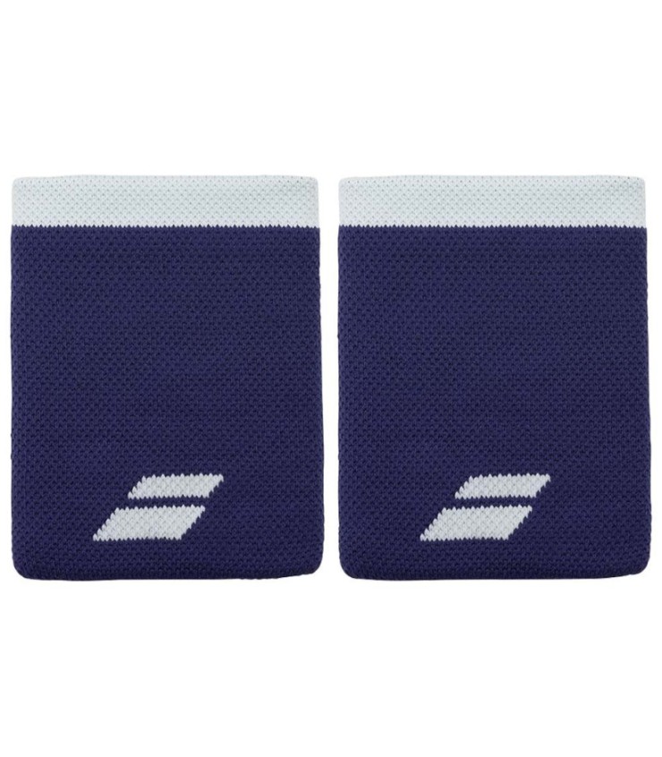 Babolat Logo Jumbo Wristband Navy Blue 1