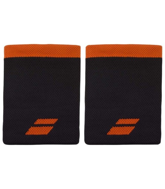 Babolat Jumbo Logo Black / Orange Armbänder X 2 1