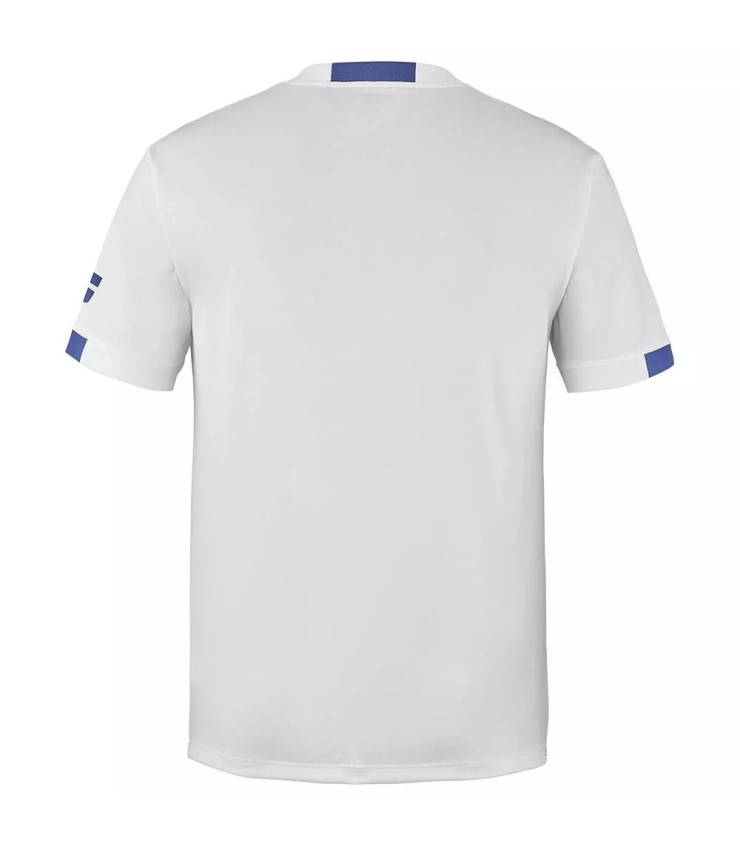 Babolat Play Crew Neck White T-Shirt | IPONTENNIS