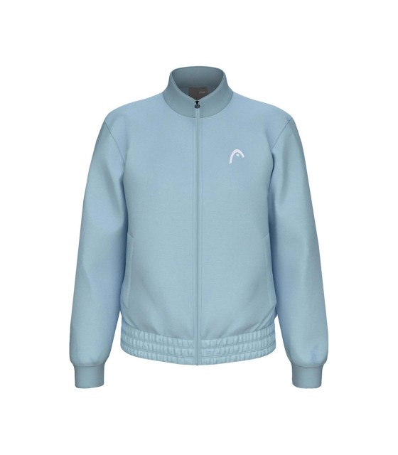 Blaue Kopfschalterjacke 1