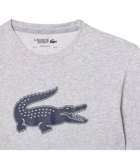 Camiseta Deportiva Gris de Lacoste 4