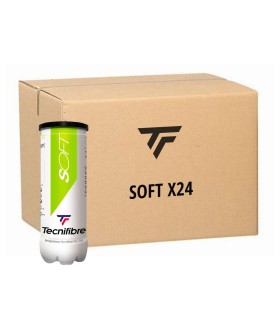 Tecnifibre weiche Tennisbälle - 24-Tube-Box (72 Bälle) 1