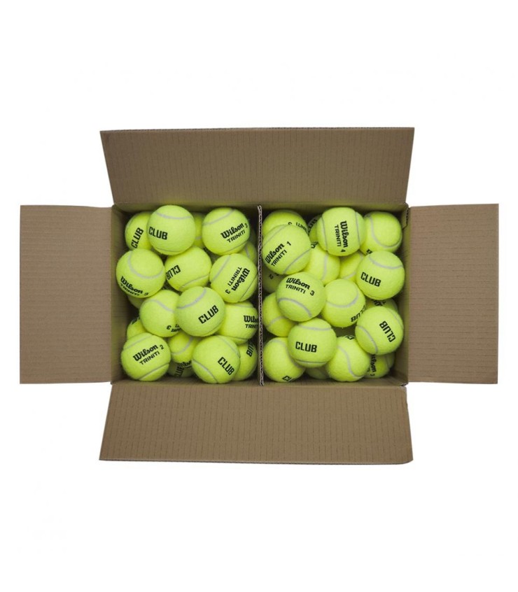 Sac avec 72 balles Wilson Triniti. 2