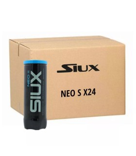 Caixa de 24 tubos de 3 bolas Siux Neo S 1