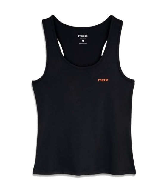 NOX Team Sleeveless T-Shirt Black Woman 1