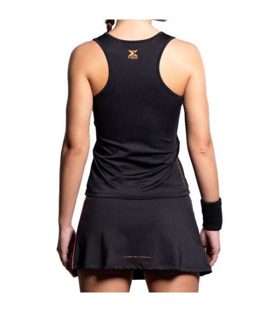 NOX Equipe sem mangas t-shirt negra mulher 4