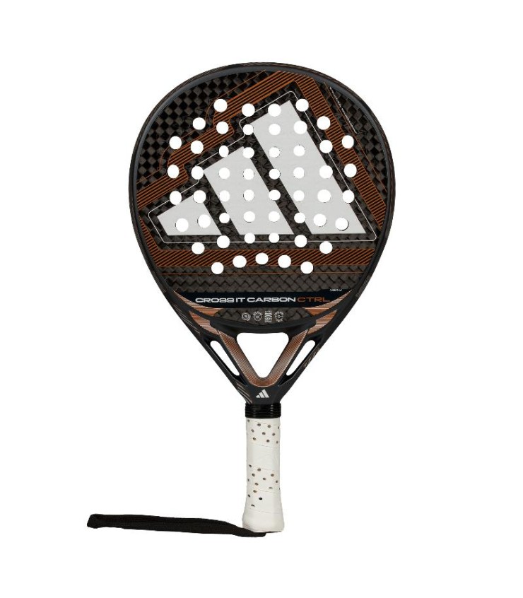 Adidas Raquete de padel Cross TI Controle de Carbono 3.5 2026 1