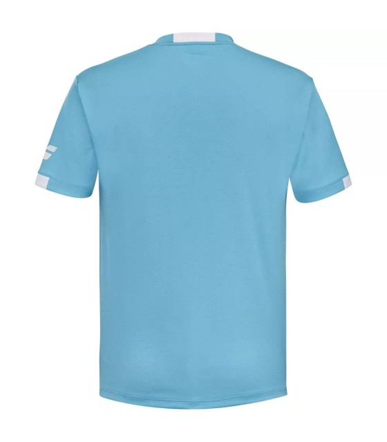 Babolat Play Crew Neck Cyan blue T-Shirt | IPONTENNIS
