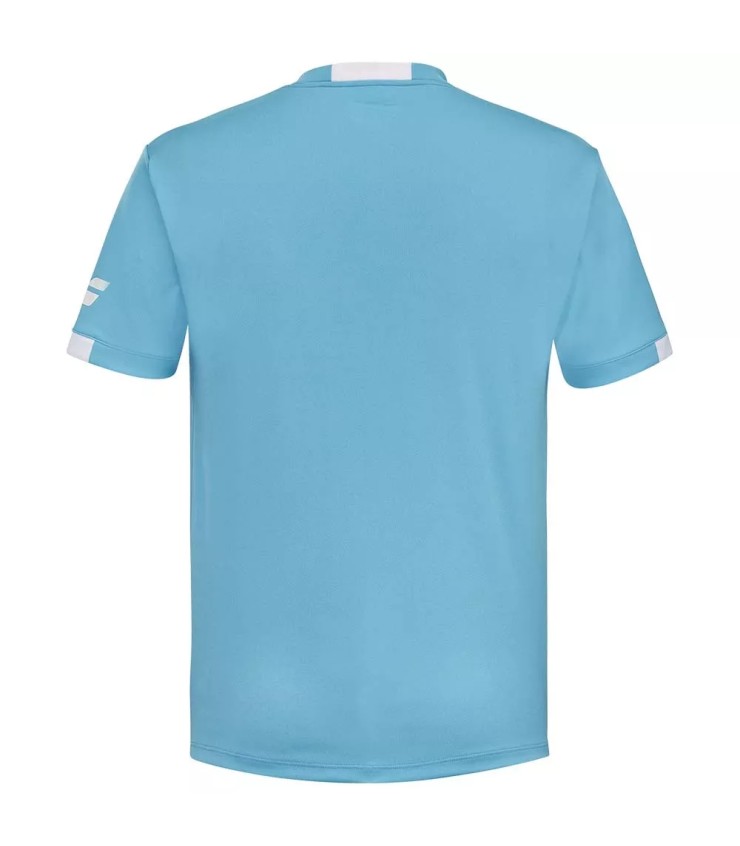 Babolat Play T-Shirt mit Rundhalsausschnitt in Cyanblau | Ipontennis