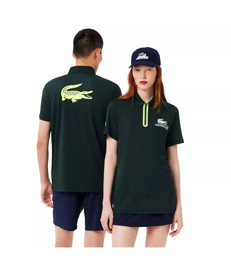 Polo Lacoste Verde do Rolex Paris Masters
