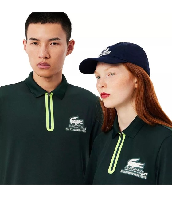 Polo Lacoste Green Rolex Paris Masters