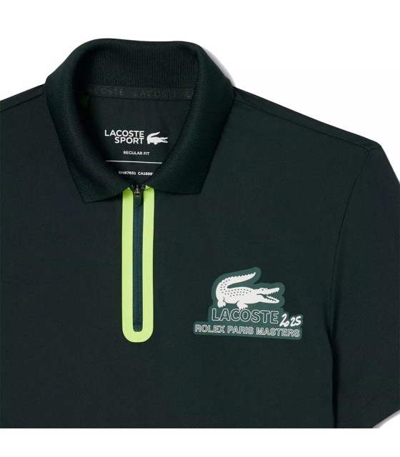 Polo Lacoste Vert du Rolex Paris Masters