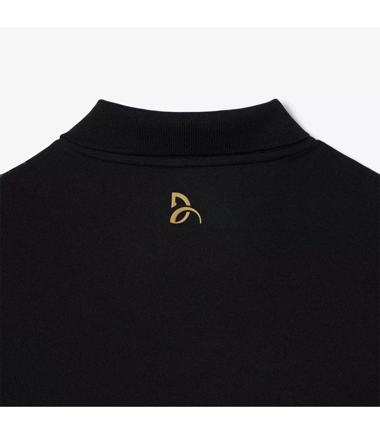 Polo de Tênis Lacoste Novak Djokovic Preto