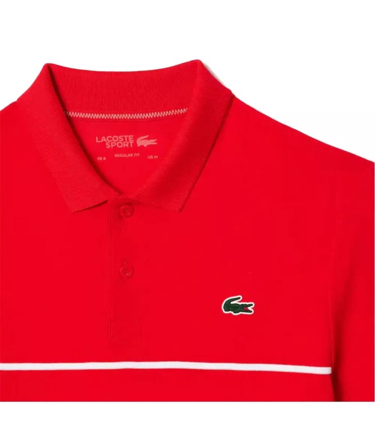 Lacoste polo rosso da tennis | Ipontennis