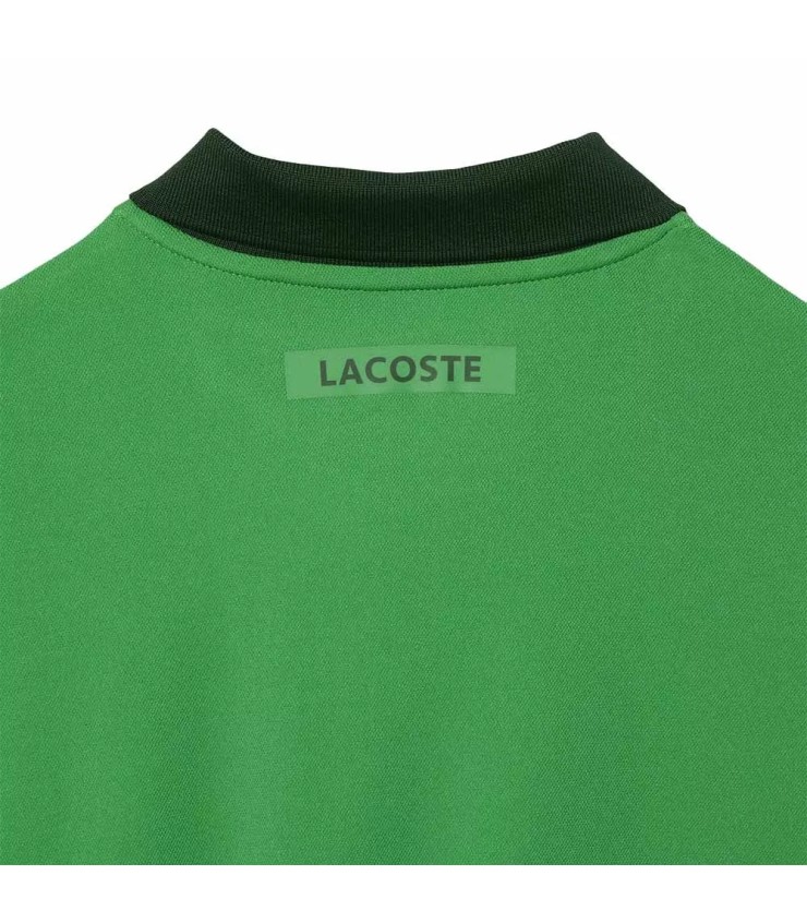 Polo Lacoste Tennis Fan Novak Djokovic Grün Marine Polo | Ipontennis