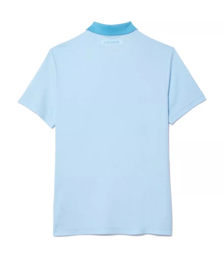 Polo Azul Claro de Aficionado de Tênis de Lacoste Novak Djokovic | Ipontennis