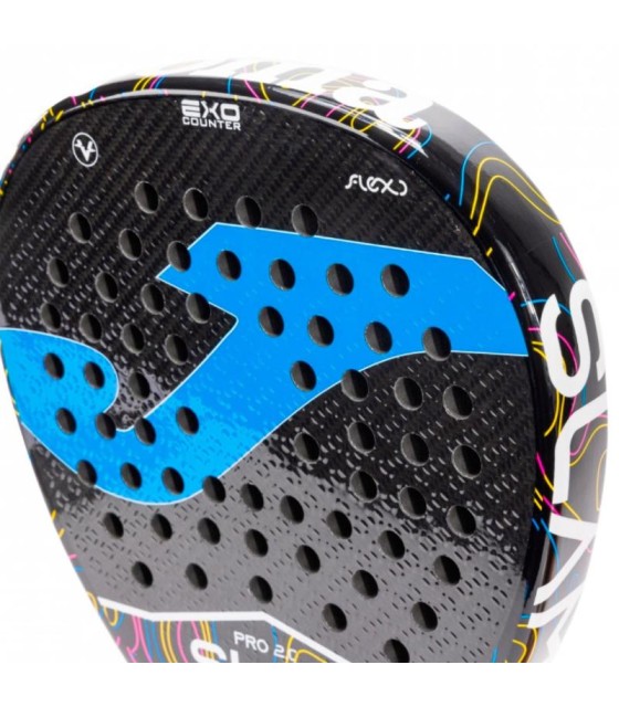 Pala Joma Slam Pro 2.0 Negro Turquesa 4