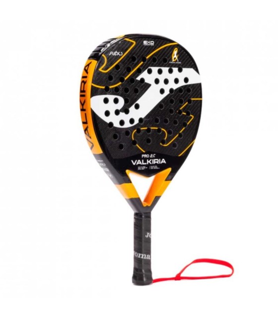 Raquete de padel Joma Carolina Navarro Valkiria Pro 2.0 Black Orange 2