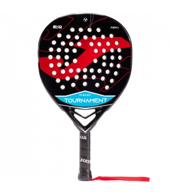 Raquete de padel Joma Tournament Flex 2.0 Preto Vermelho 1