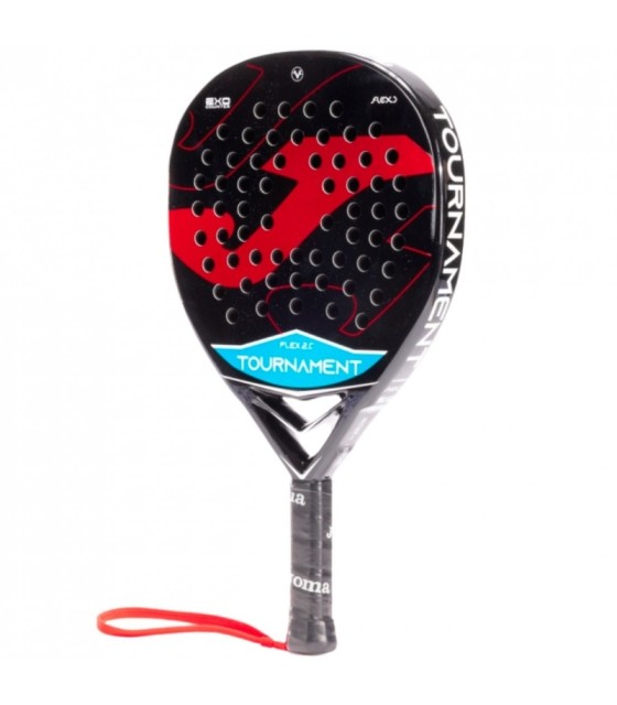 Padel Racket Joma Tournament Flex 2.0 Black Red 2